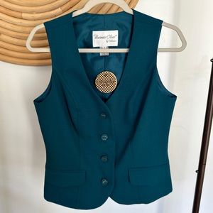 80’s kelly green vest